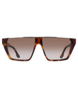 Victoria Beckham Brown Acetate Sunglasses