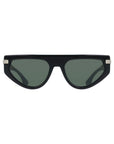 Victoria Beckham Brown Acetate Sunglasses