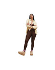 UGG Beige Suede Leather Ankle Boots