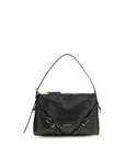 Givenchy Black Calf Leather Bos Taurus Shoulder Bag