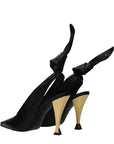 Givenchy Black Leather High Heel Pumps