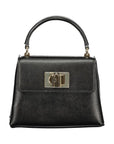 Furla Nero Leather Women Handbag