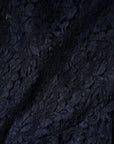 Dolce & Gabbana Blue Lace Ruffle A-line Knee Length Dress