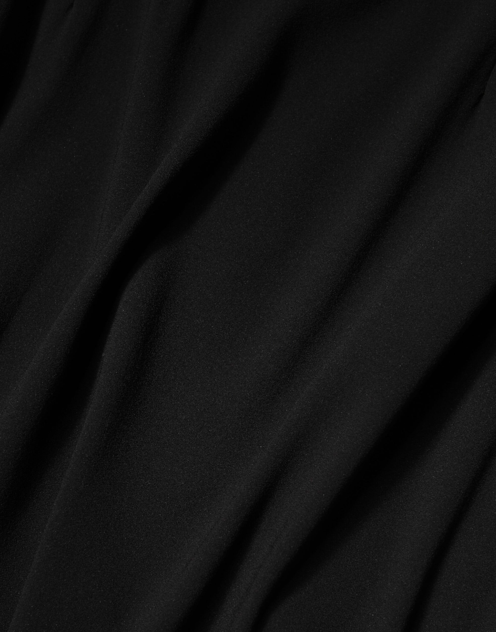 Dolce &amp; Gabbana Black Square Neck Sleeveless Midi Dress