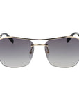 Emilio Pucci Gold Metal Sunglasses