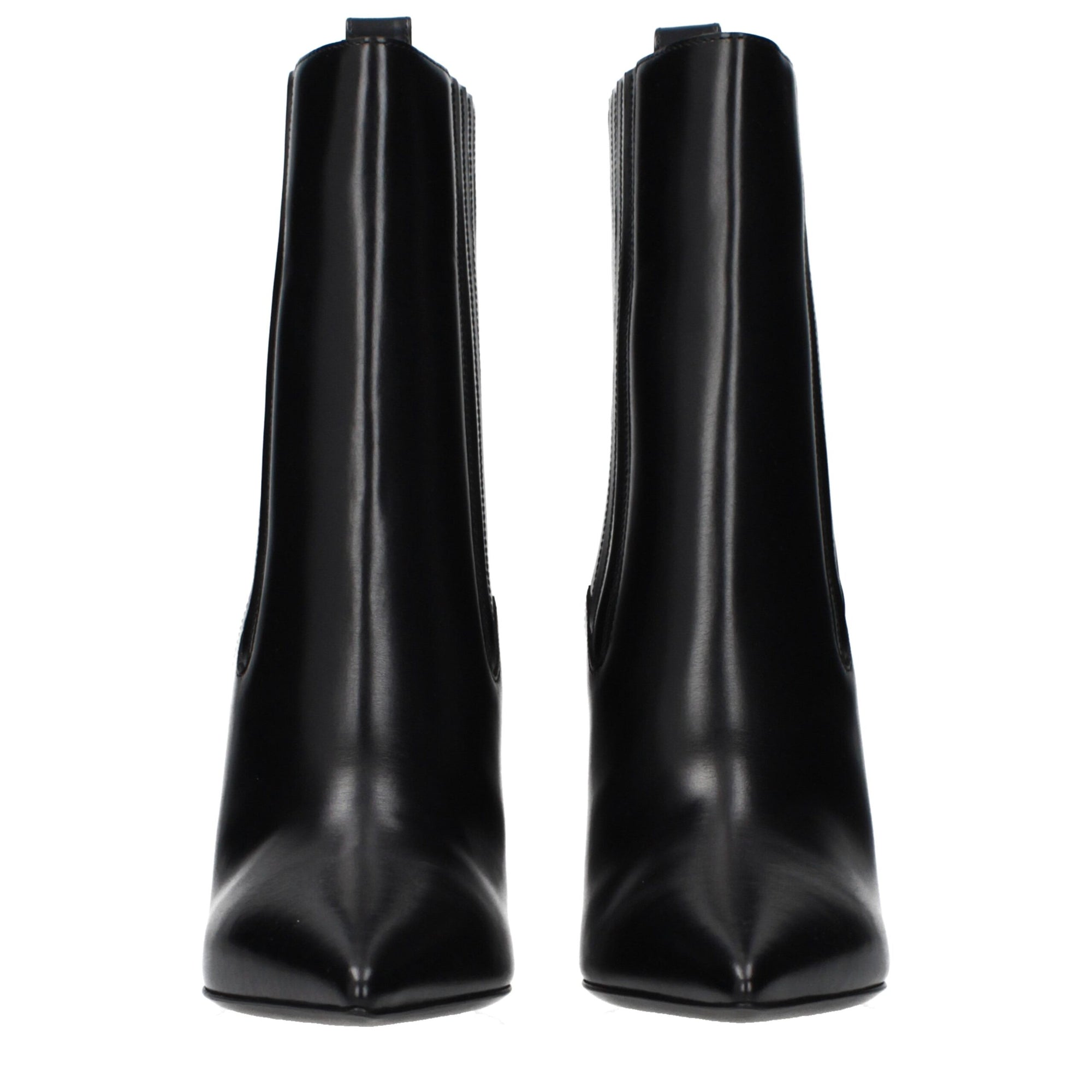 Valentino Garavani Black Leather Ankle Boots
