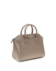 Givenchy Gray Calf Leather Bos Taurus Handbag