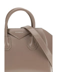 Givenchy Gray Calf Leather Bos Taurus Handbag