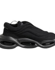 Dolce & Gabbana Black Slip On Low Top Wave Sneakers Shoes