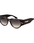 Trussardi Brown Acetate Sunglasses