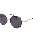 Trussardi Black Metal Sunglasses