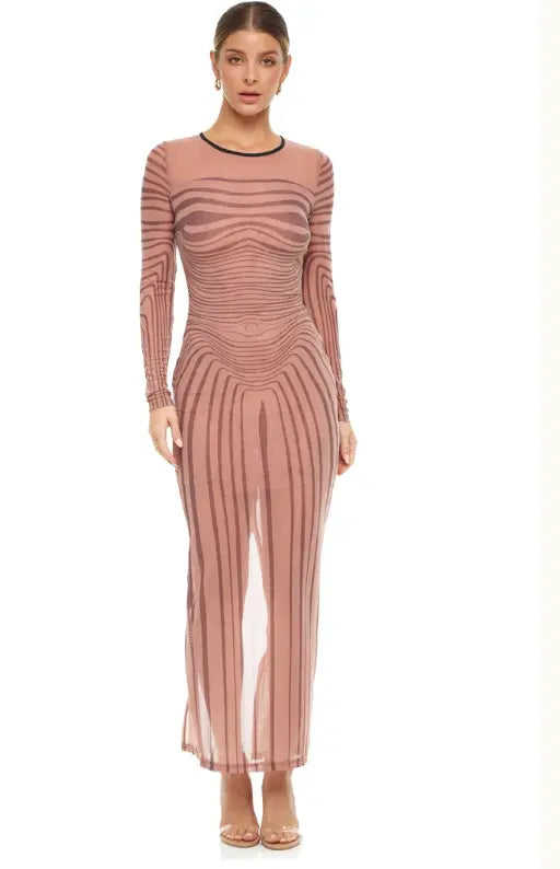 Abito Kim Mesh Estefy-shop