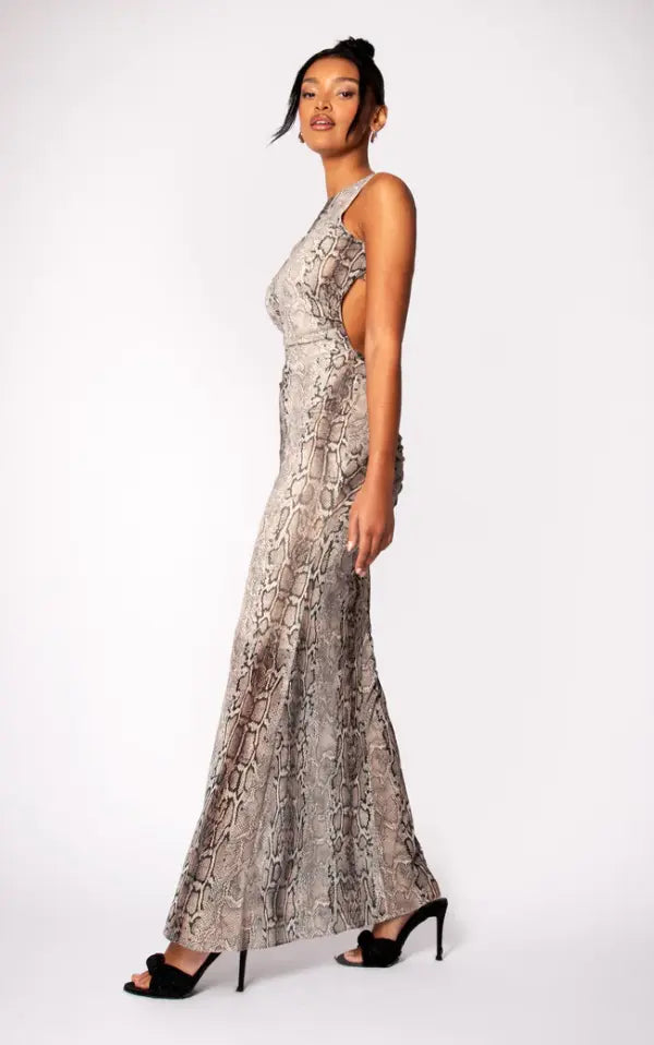 Abito lungo a sirena Estefy-shop
