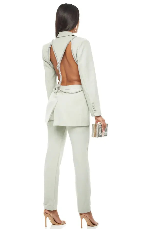 Blazer a rombi Belle Estefy-shop