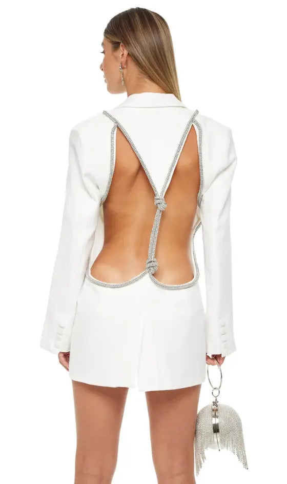 Blazer a rombi Belle Estefy-shop