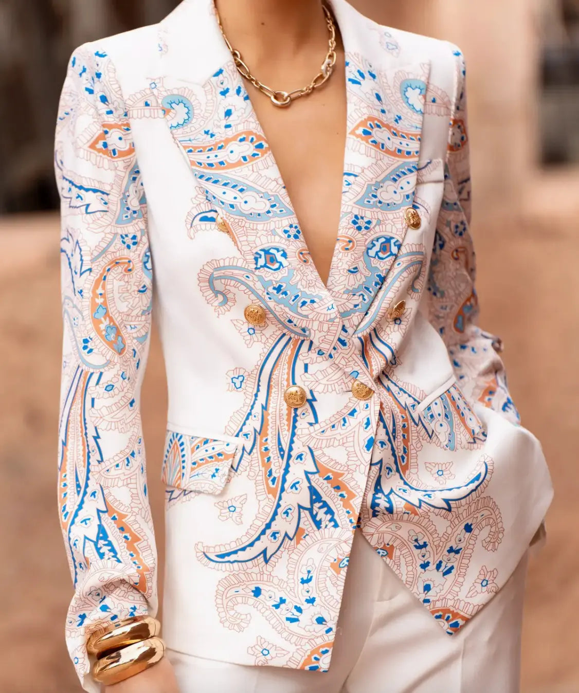 Blazer stampato Estefy-shop