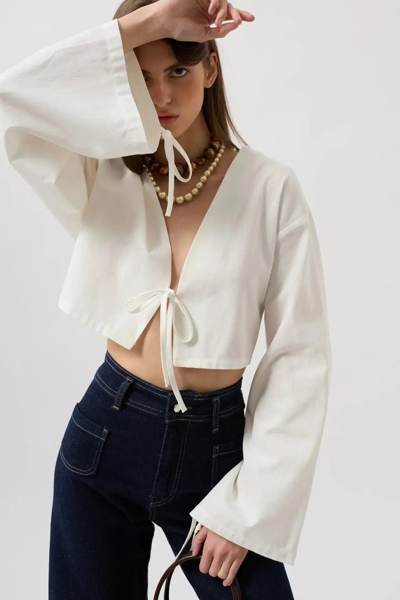 Blusa a maniche lunghe Fijame