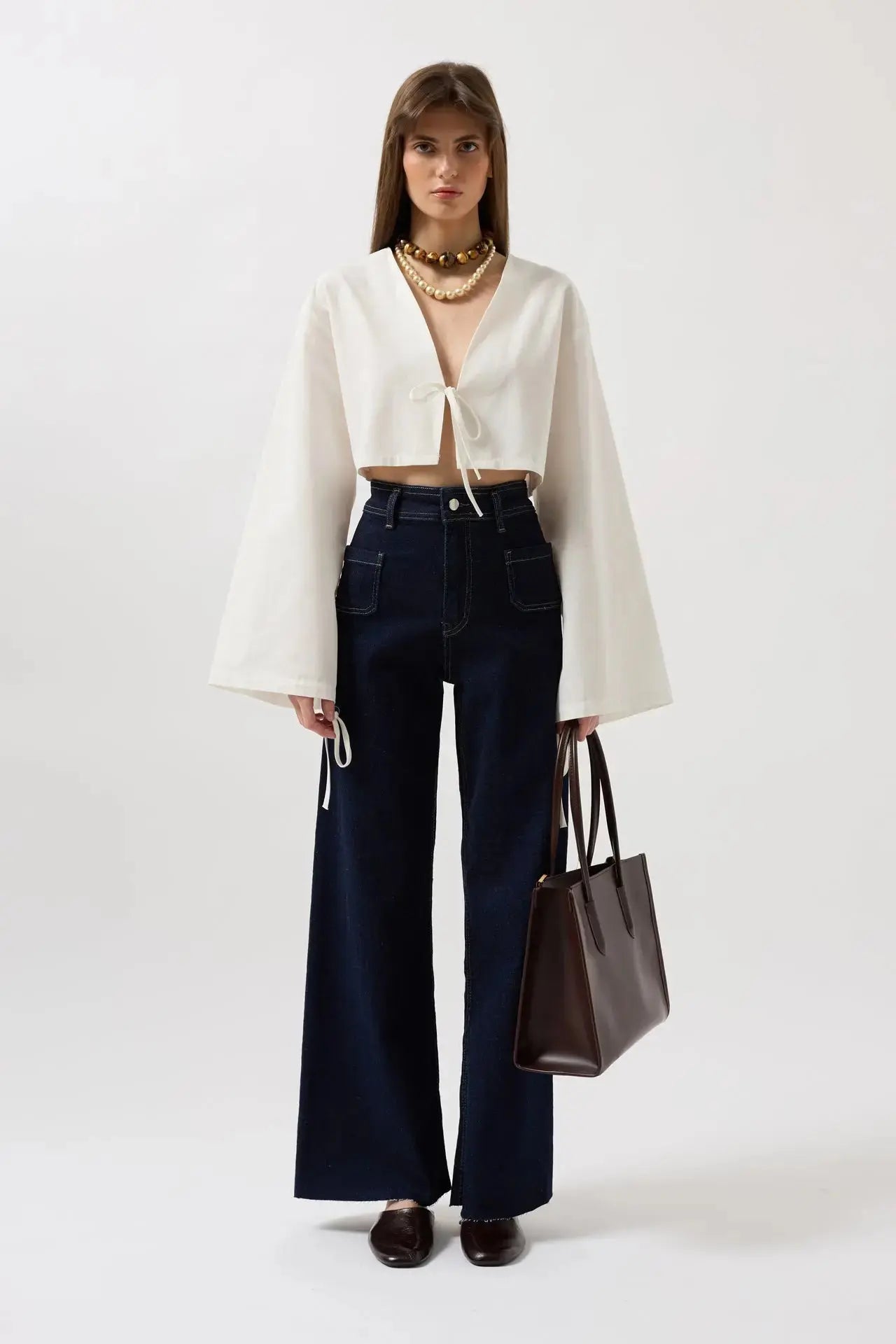 Blusa a maniche lunghe Fijame