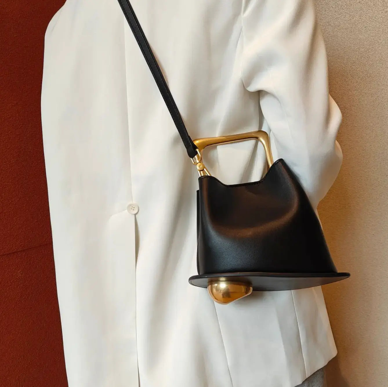 Borsa design geometrico Fijame