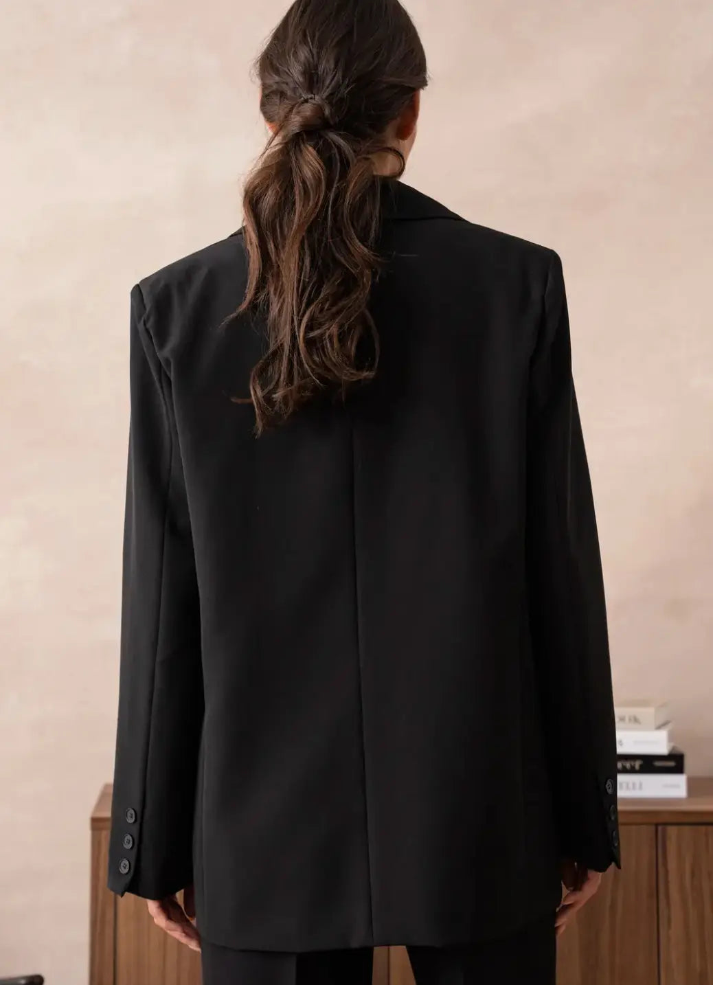 Giacca oversize tinta unita timeless Estefy-shop