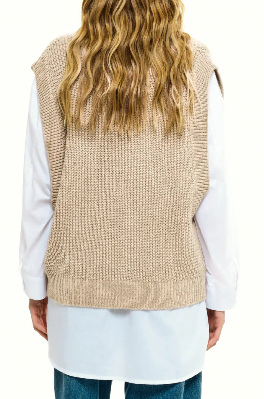 Gilet Oversize Neutro Fijame