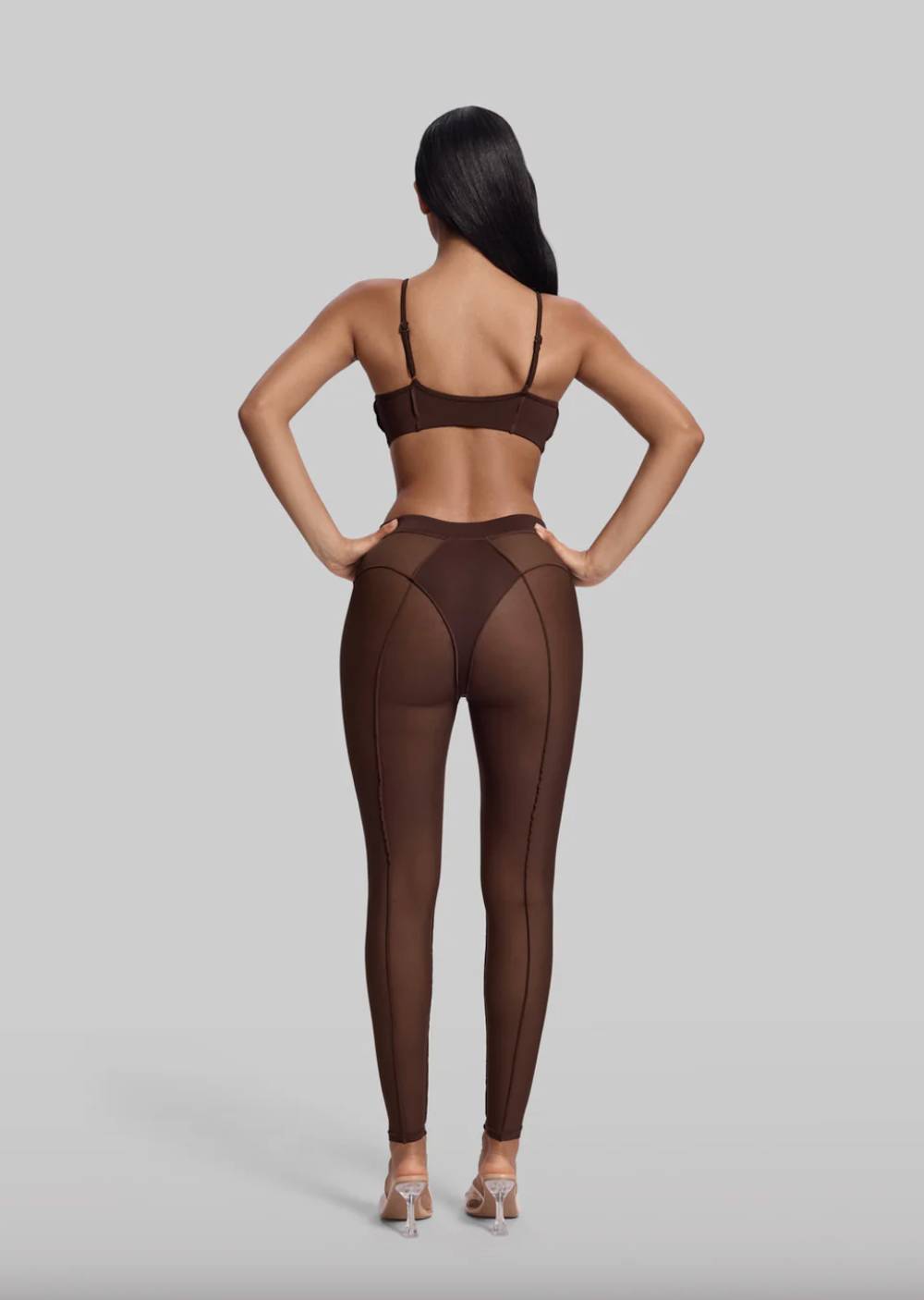 leggings vita alta effetto push up