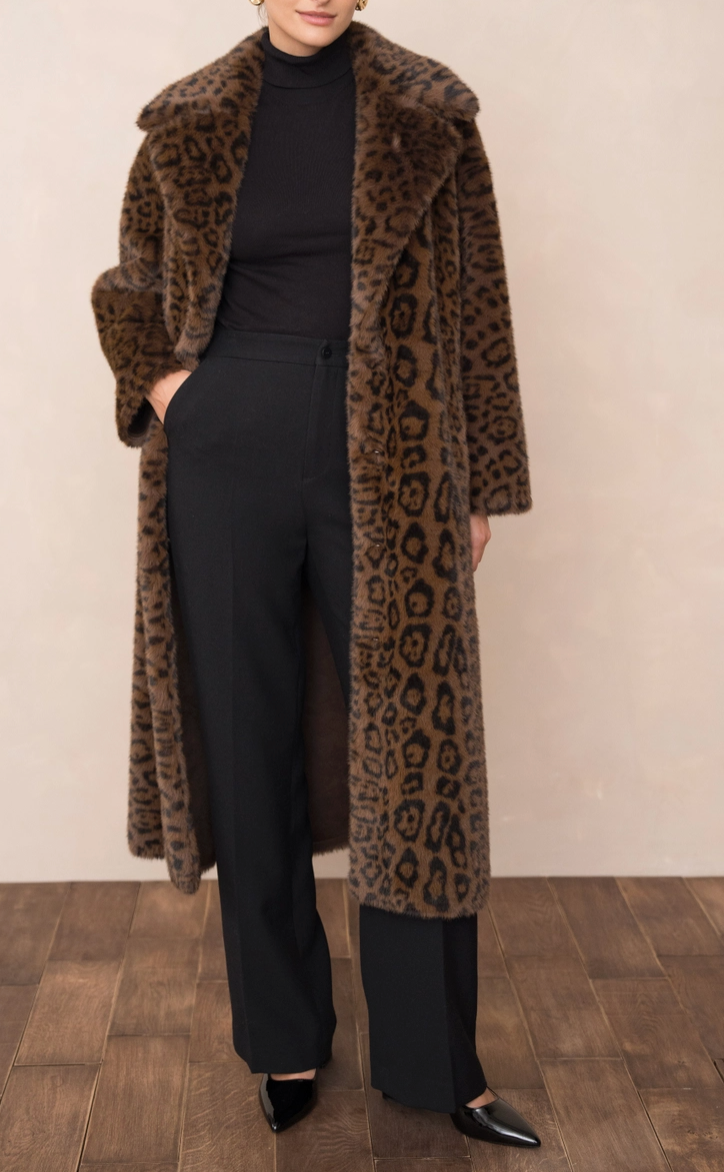 Pelliccia in tessuto teddy FIJAME, capo outerwear invernale