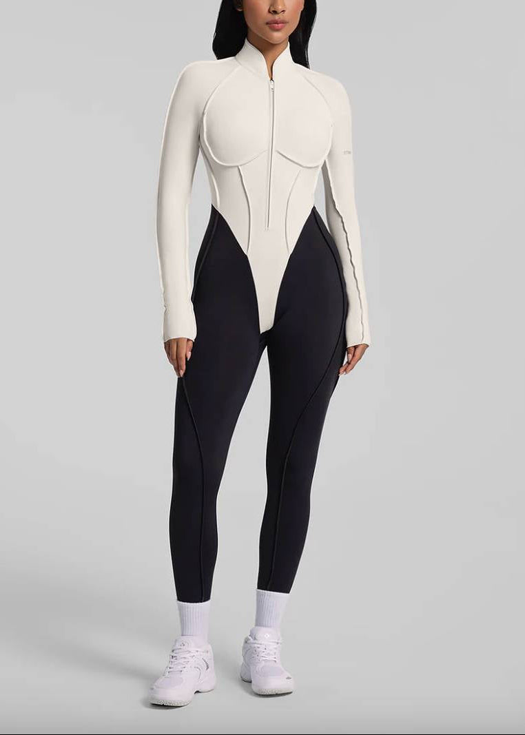 Tuta intera bicolore sculpt limited edition v